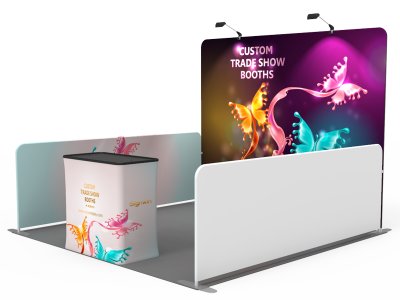 10x10ft Custom Trade Show Booth 01