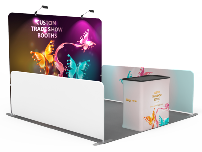 10x10ft Custom Trade Show Booth 01