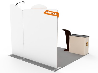 10x10ft Custom Trade Show Booth 02