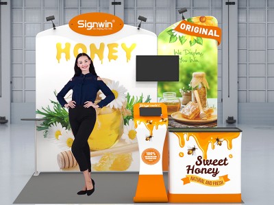 10x10ft Custom Trade Show Booth 05