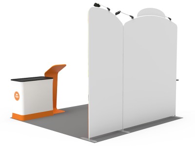 10x10ft Custom Trade Show Booth 05