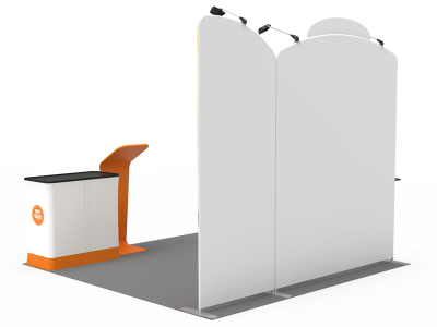 10x10ft Custom Trade Show Booth 05