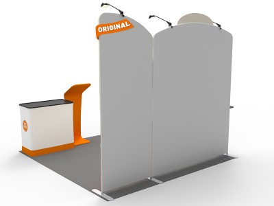 10x10ft Custom Trade Show Booth 05