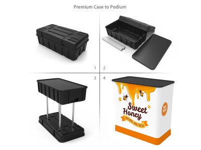 10x10ft Custom Trade Show Booth 05
