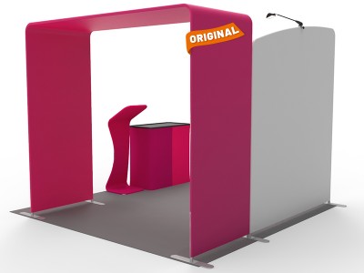 10x10ft Custom Trade Show Booth 06