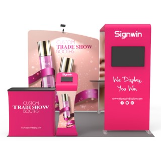10x10ft Custom Trade Show Booth 06