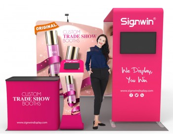 10x10ft Custom Trade Show Booth 06