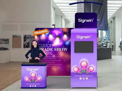 10x10ft Custom Trade Show Booth 07