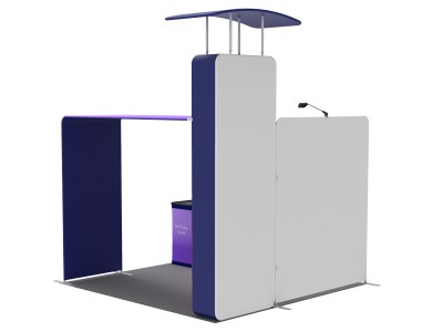 10x10ft Custom Trade Show Booth 07