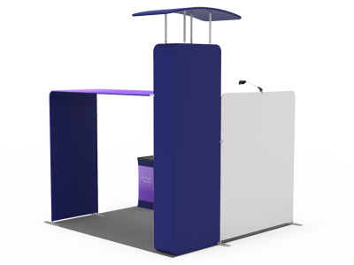 10x10ft Custom Trade Show Booth 07