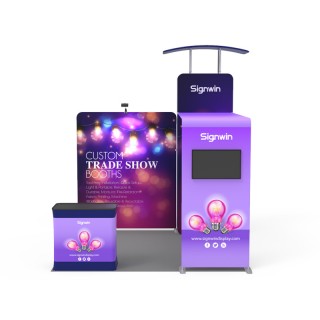 10x10ft Custom Trade Show Booth 07