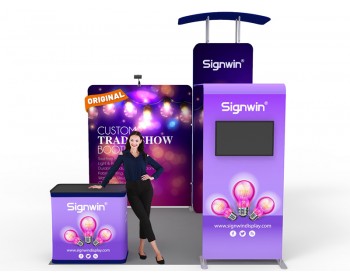 10x10ft Custom Trade Show Booth 07