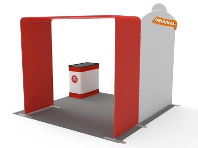 10x10ft Custom Trade Show Booth 08