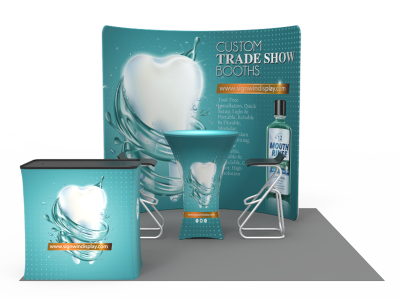 10x10ft Custom Trade Show Booth 11