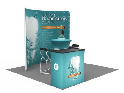 10x10ft Custom Trade Show Booth 11