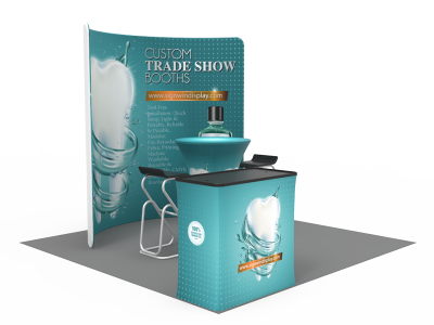 10x10ft Custom Trade Show Booth 11