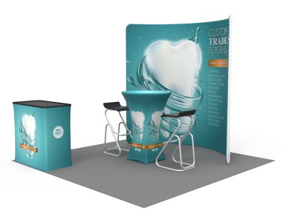 10x10ft Custom Trade Show Booth 11