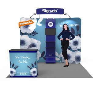 10x10ft Custom Trade Show Booth 12