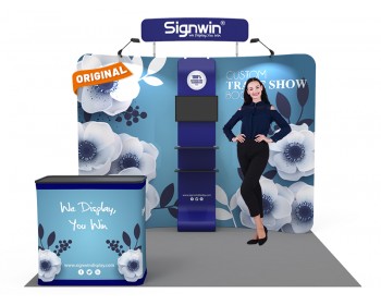 10x10ft Custom Trade Show Booth 12