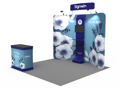 10x10ft Custom Trade Show Booth 12