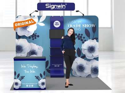 10x10ft Custom Trade Show Booth 12
