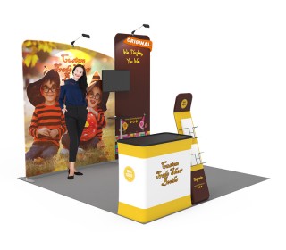 10x10ft Custom Trade Show Booth 13