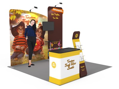 10x10ft Custom Trade Show Booth 13 10x10ft Custom Trade Show Booth 13