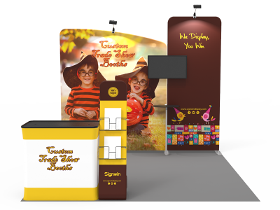 10x10ft Custom Trade Show Booth 13