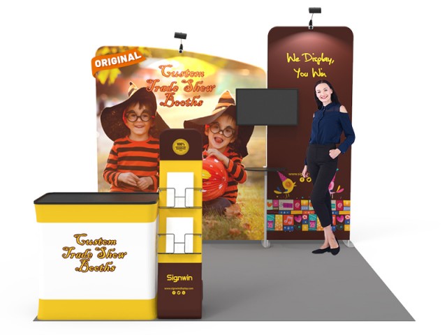 10x10ft Custom Trade Show Booth 13 10x10ft Custom Trade Show Booth 13