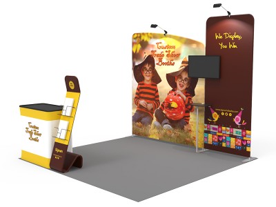 10x10ft Custom Trade Show Booth 13
