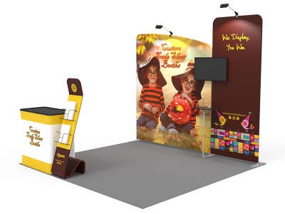 10x10ft Custom Trade Show Booth 13