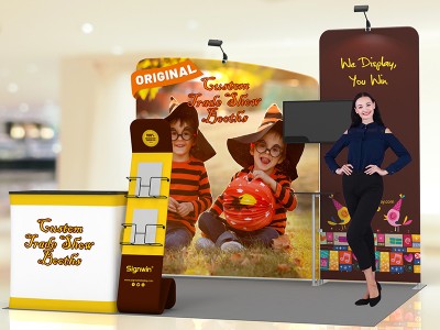 10x10ft Custom Trade Show Booth 13 10x10ft Custom Trade Show Booth 13