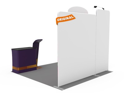 10x10ft Custom Trade Show Booth 14