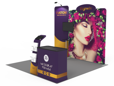 10x10ft Custom Trade Show Booth 14