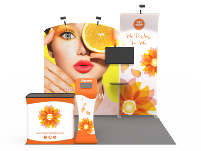 10x10ft Custom Trade Show Booth 15