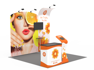 10x10ft Custom Trade Show Booth 15