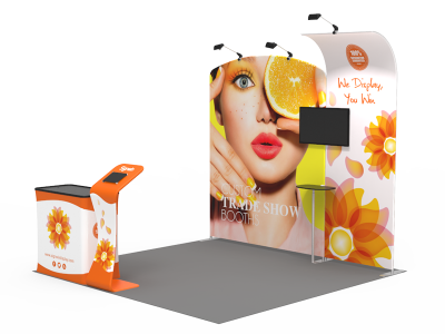 10x10ft Custom Trade Show Booth 15