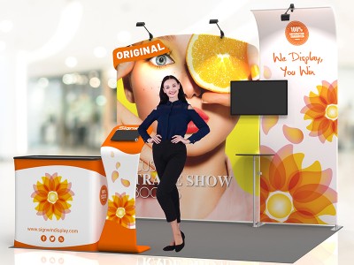 10x10ft Custom Trade Show Booth 15