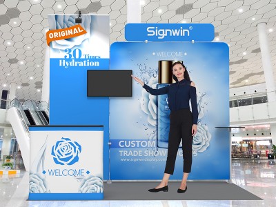 10x10ft Custom Trade Show Booth 16 10x10ft Custom Trade Show Booth 16