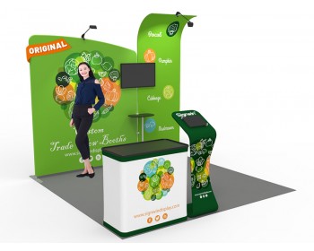 10x10ft Custom Trade Show Booth 17