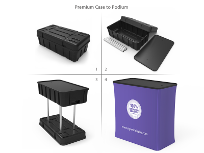 10x10ft Custom Trade Show Booth 18
