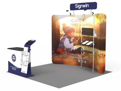 10x10ft Custom Trade Show Booth 19