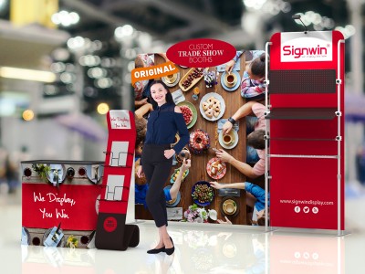 10x10ft Custom Trade Show Booth 22 10x10ft Custom Trade Show Booth 22