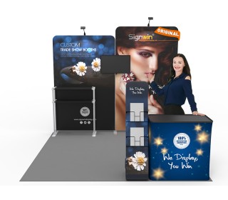 10x10ft Custom Trade Show Booth B1