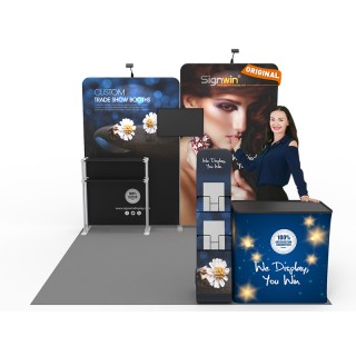 10x10ft Custom Trade Show Booth B1