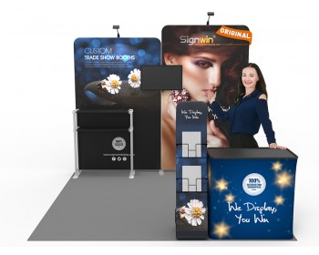 10x10ft Custom Trade Show Booth B1