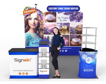 10x10ft Custom Trade Show Booth C