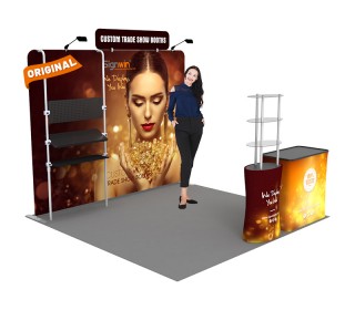 10x10ft Custom Trade Show Booth D