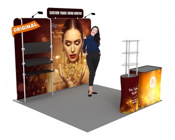 10x10ft Custom Trade Show Booth D