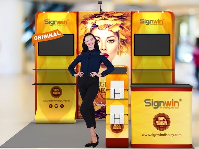 10x10ft Custom Trade Show Booth G